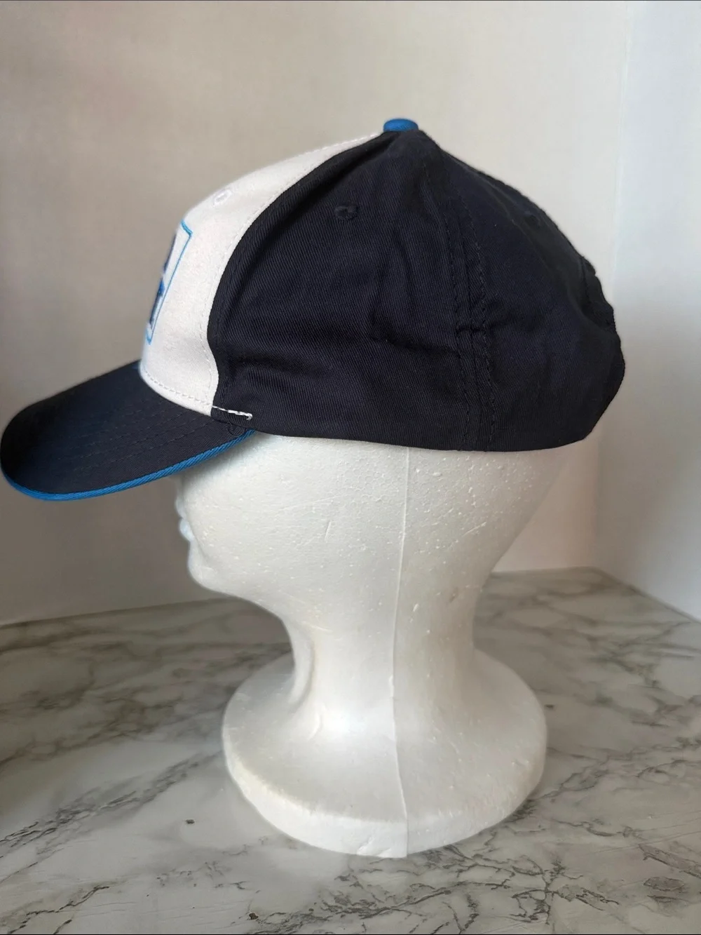 Cotton Unisex Adjustable Navy & White Bud Light Baseball Cap One Size Fits Most